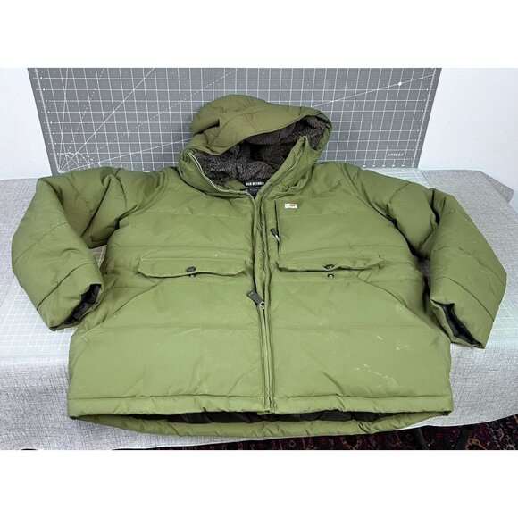 Carhartt Jackets & Blazers - Women's Montana Puffer Jacket - Sherpa Lined Sz Large 0J5457-W Green VG+